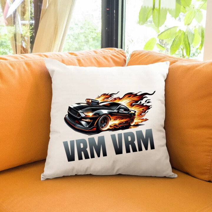 vrm, vrm - polštář s potiskem