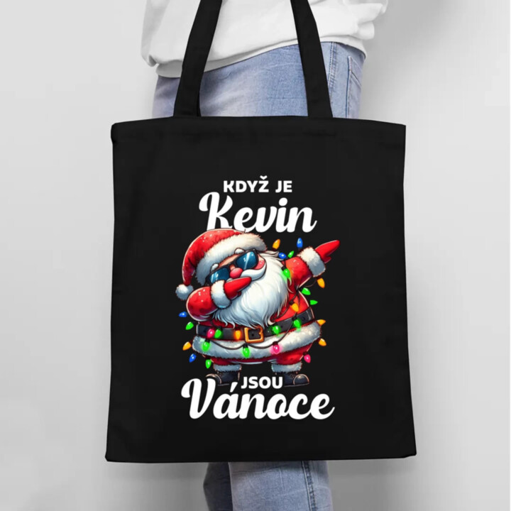 Když je Kevin, jsou Vánoce - taška s potiskem