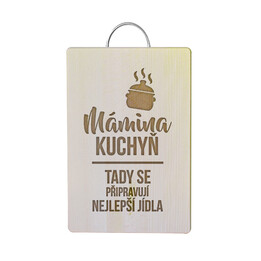 Mámina kuchyň - tady se připravují nejlepší jídla - kuchyňská prkénka