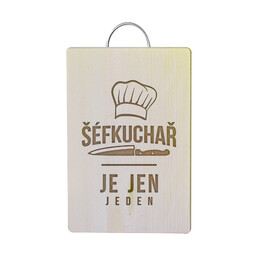 Šéfkuchař je jen jeden - kuchyňská prkénka