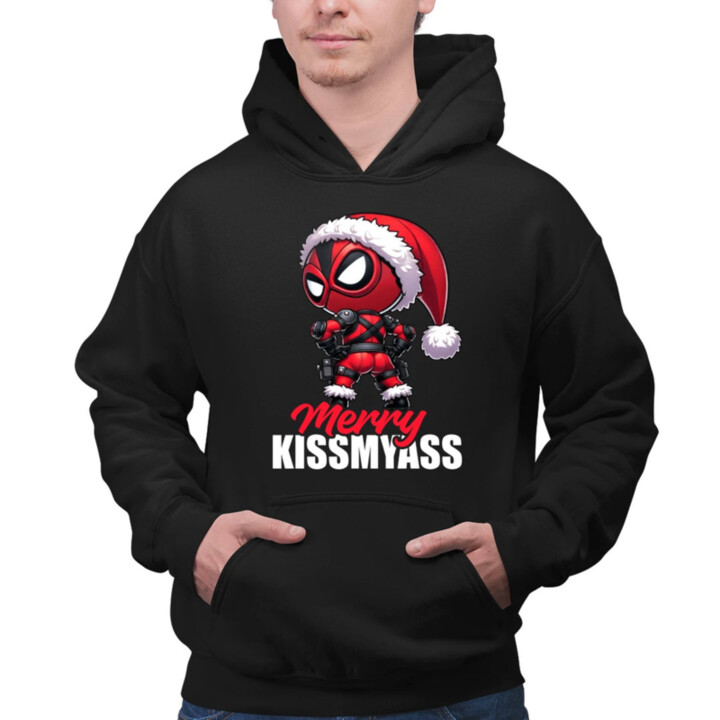 Merry Kissmyass - pánská mikina s potiskem