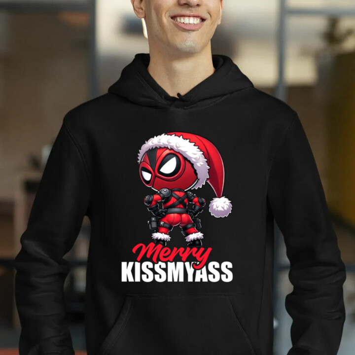 Merry Kissmyass - pánská mikina s potiskem