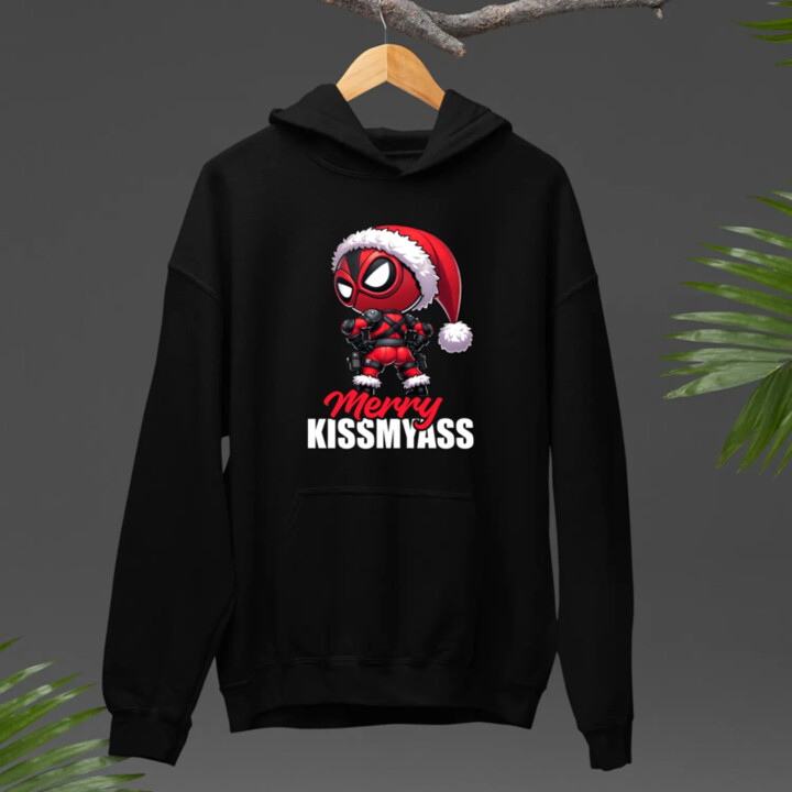 Merry Kissmyass - pánská mikina s potiskem