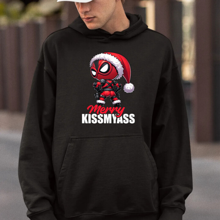 Merry Kissmyass - pánská mikina s potiskem