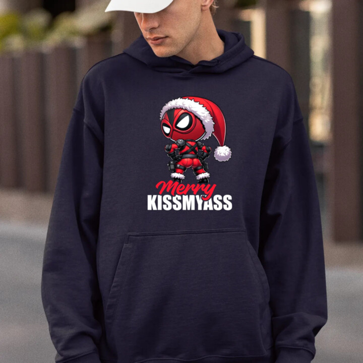 Merry Kissmyass - pánská mikina s potiskem