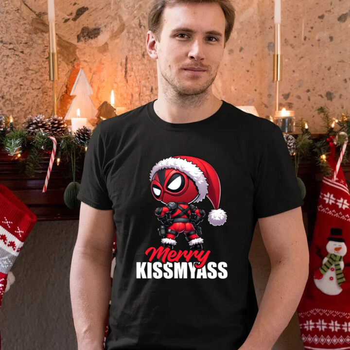 Merry Kissmyass - pánské tričko s potiskem