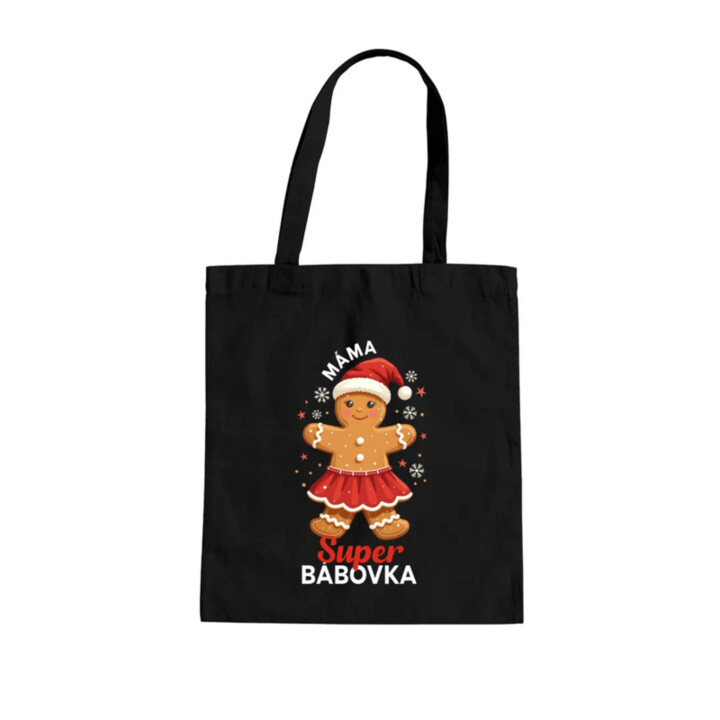 Máma - super bábovka - taška s potiskem