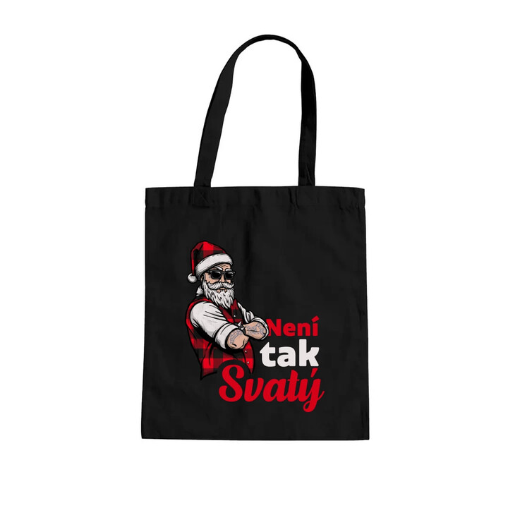 Není tak svatý - taška s potiskem