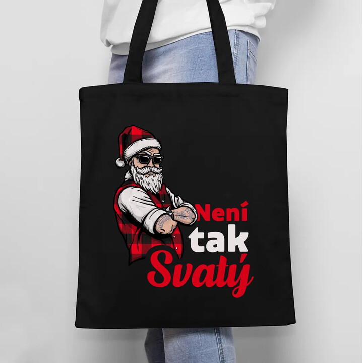 Není tak svatý - taška s potiskem