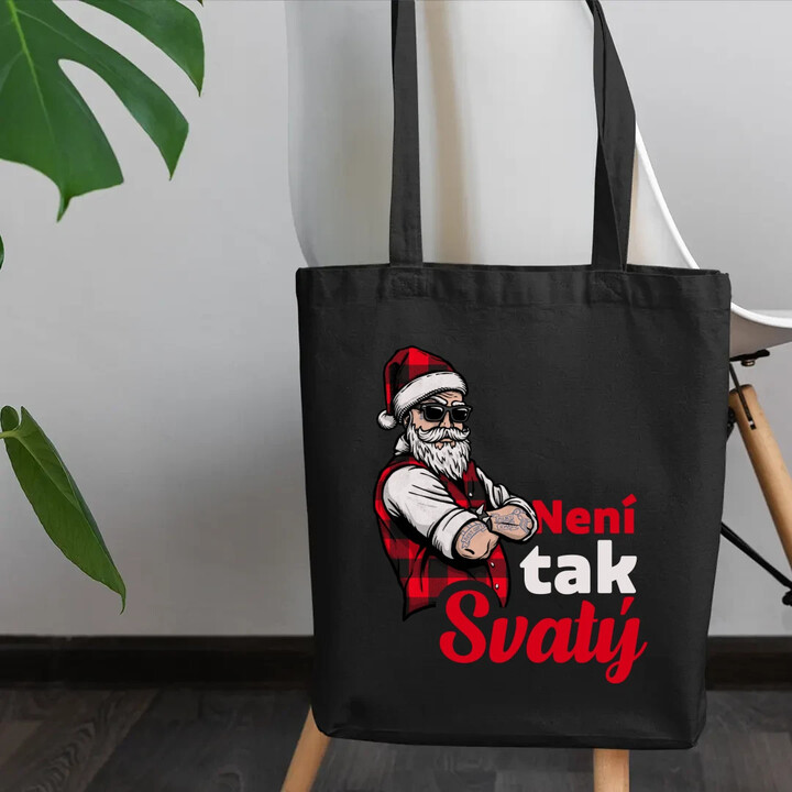 Není tak svatý - taška s potiskem