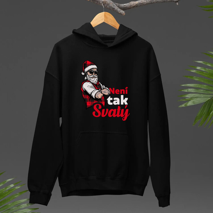 Není tak svatý - pánská mikina s potiskem