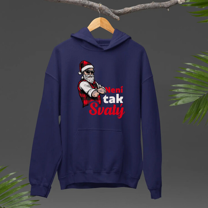 Není tak svatý - pánská mikina s potiskem