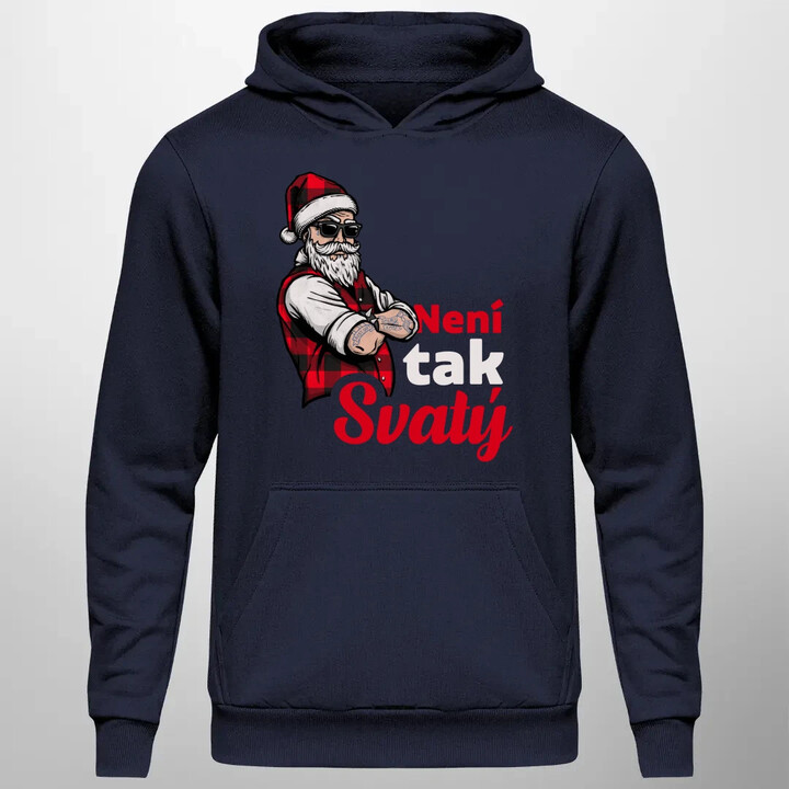 Není tak svatý - pánská mikina s potiskem