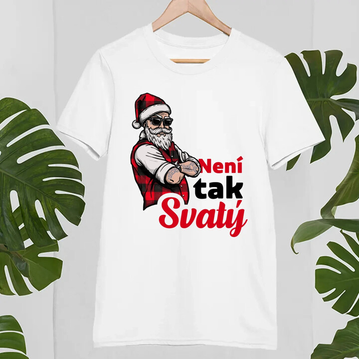 Není tak svatý - pánské tričko s potiskem