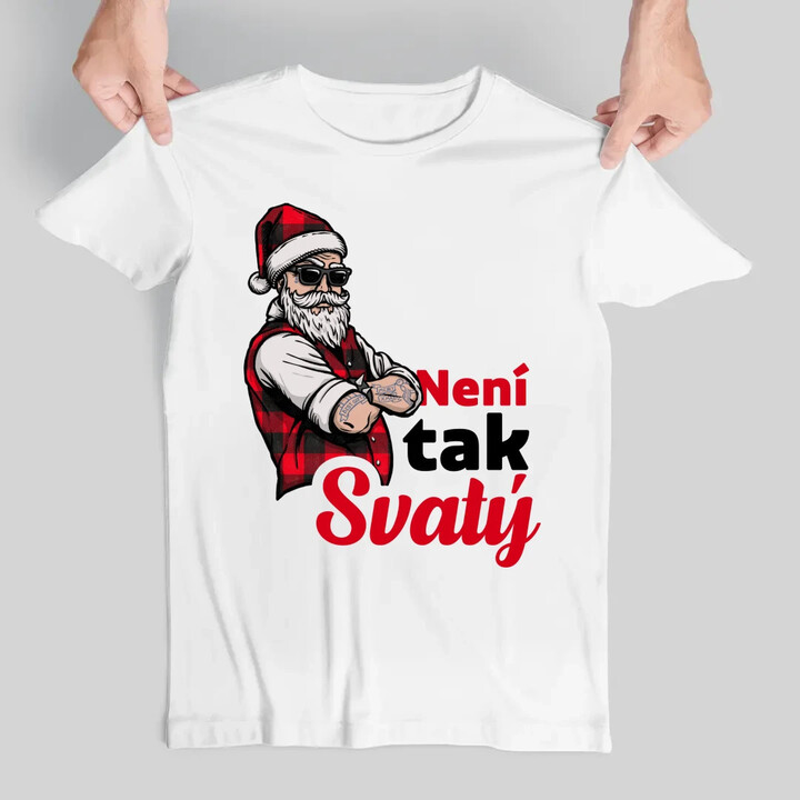 Není tak svatý - pánské tričko s potiskem