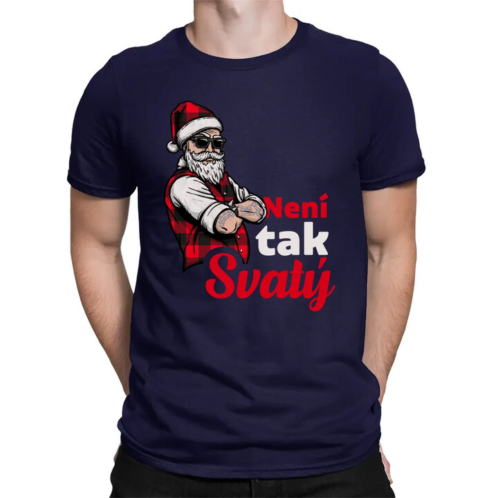 Není tak svatý - pánské tričko s potiskem
