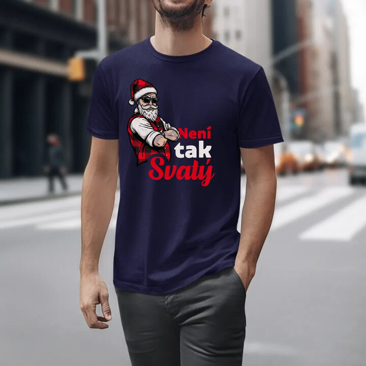 Není tak svatý - pánské tričko s potiskem