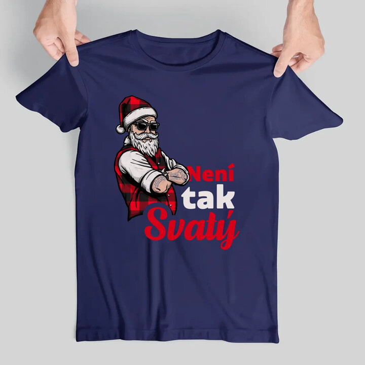 Není tak svatý - pánské tričko s potiskem