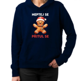 Neptej se, přitul se  - dámská mikina s potiskem