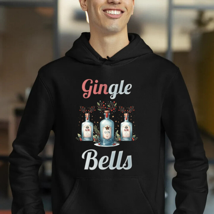 Gin-gle bells - pánská mikina s potiskem