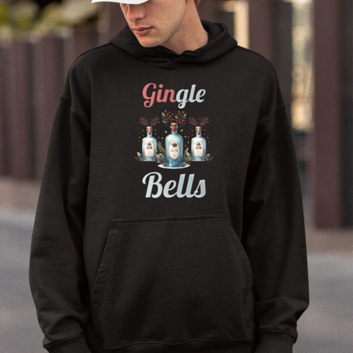 Gin-gle bells - pánská mikina s potiskem