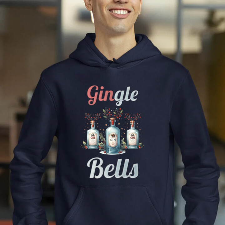 Gin-gle bells - pánská mikina s potiskem