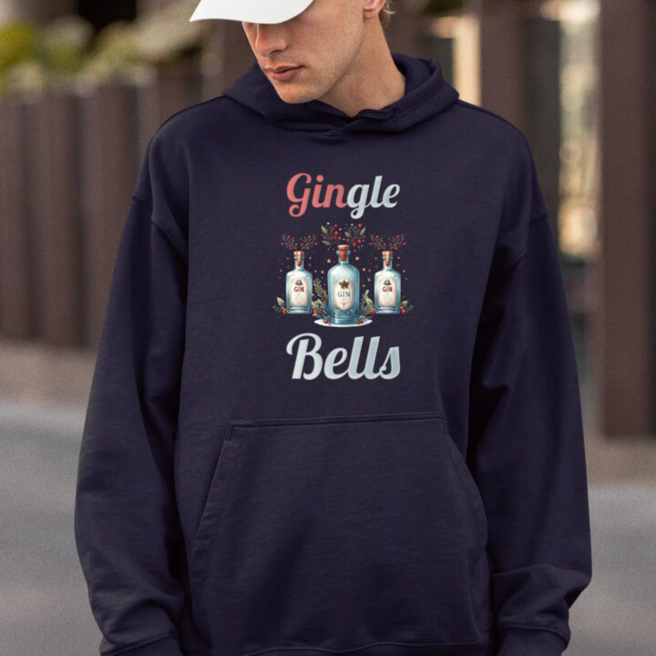 Gin-gle bells - pánská mikina s potiskem