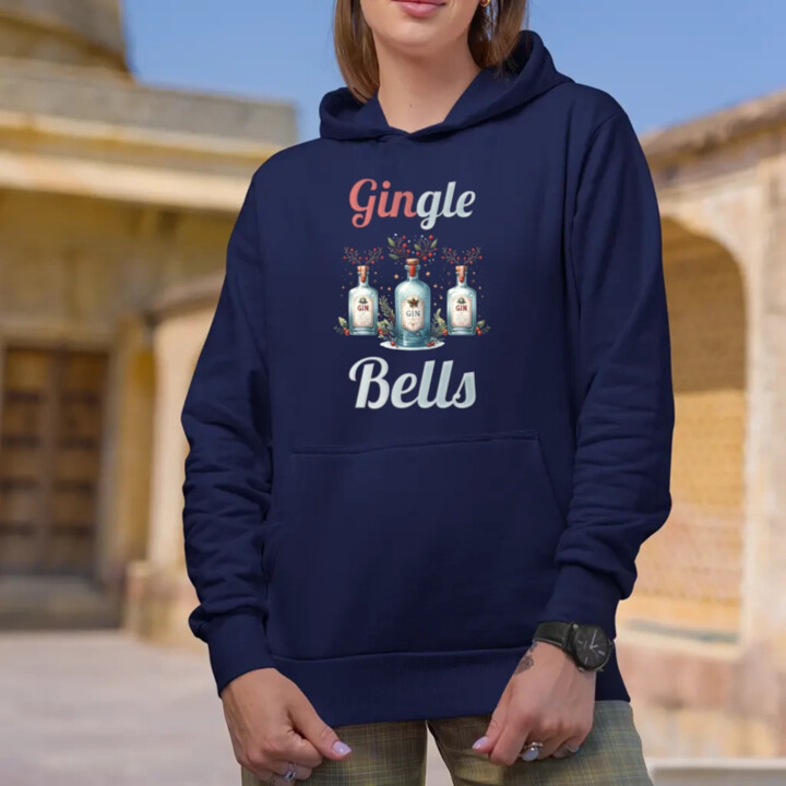 Gin-gle bells - dámská mikina s potiskem