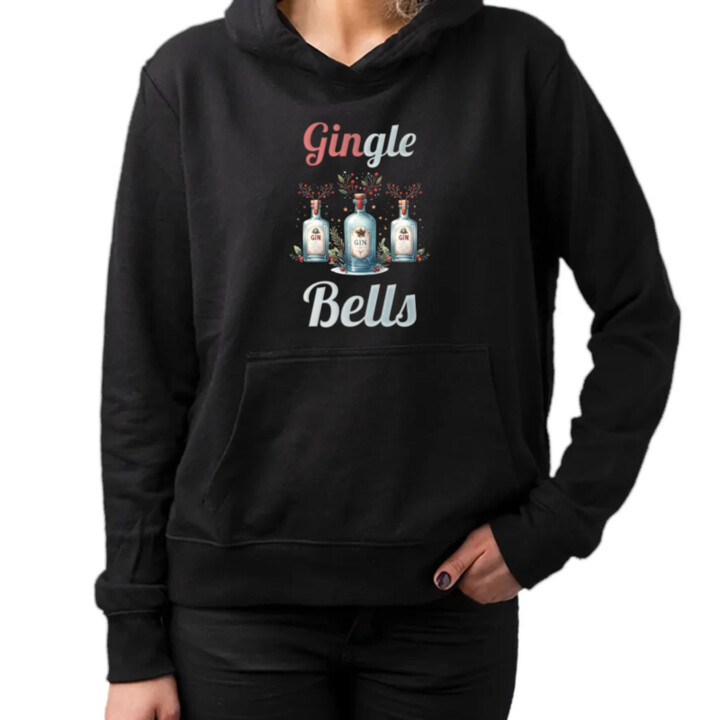 Gin-gle bells - dámská mikina s potiskem