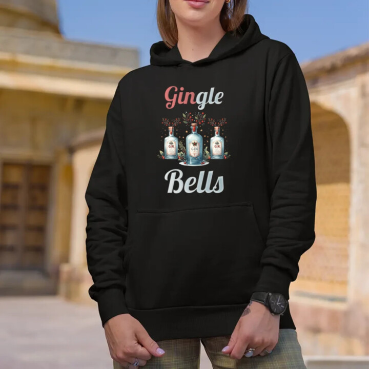 Gin-gle bells - dámská mikina s potiskem