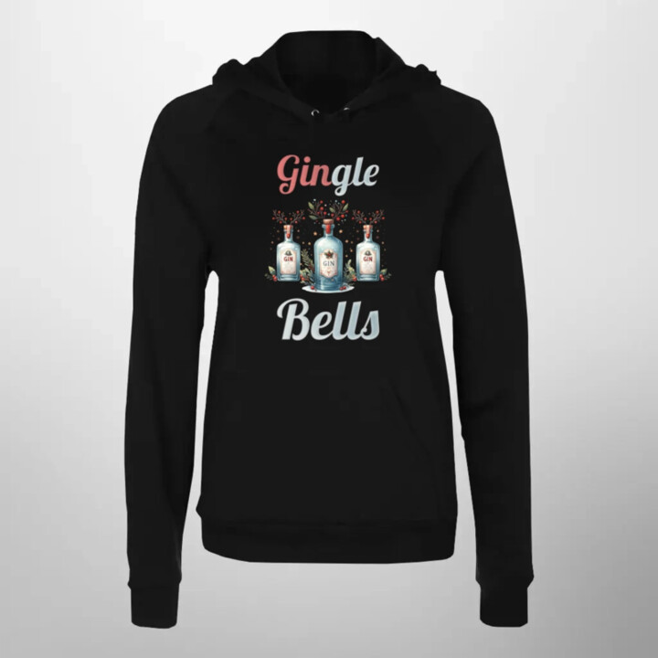 Gin-gle bells - dámská mikina s potiskem