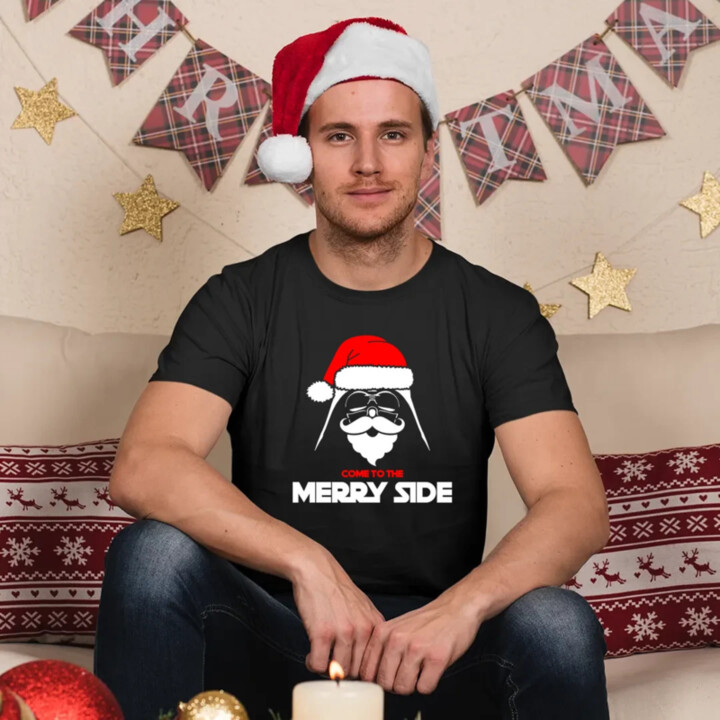 Come to the merry side - pánské tričko s potiskem