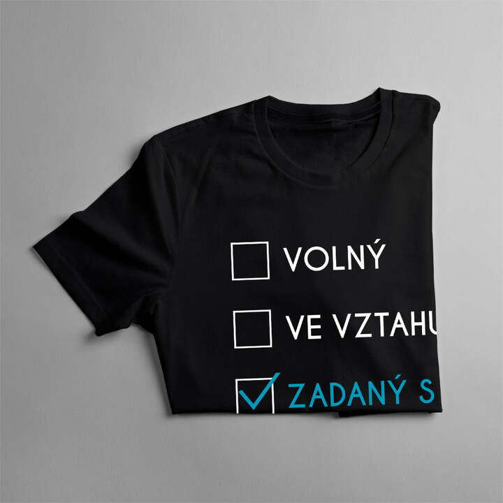 Zadaný s atraktivní porodní asistentkou - pánské tričko s potiskem