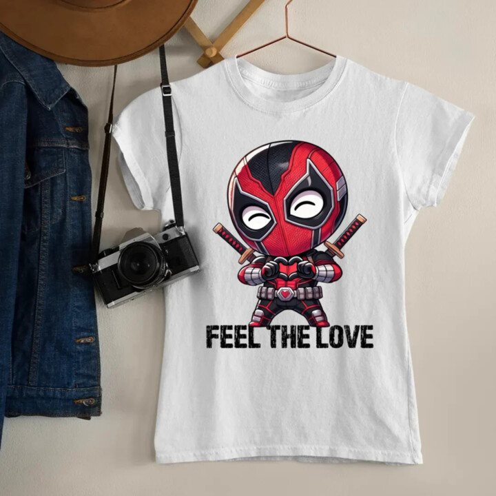 Feel the love  - dámské tričko s potiskem