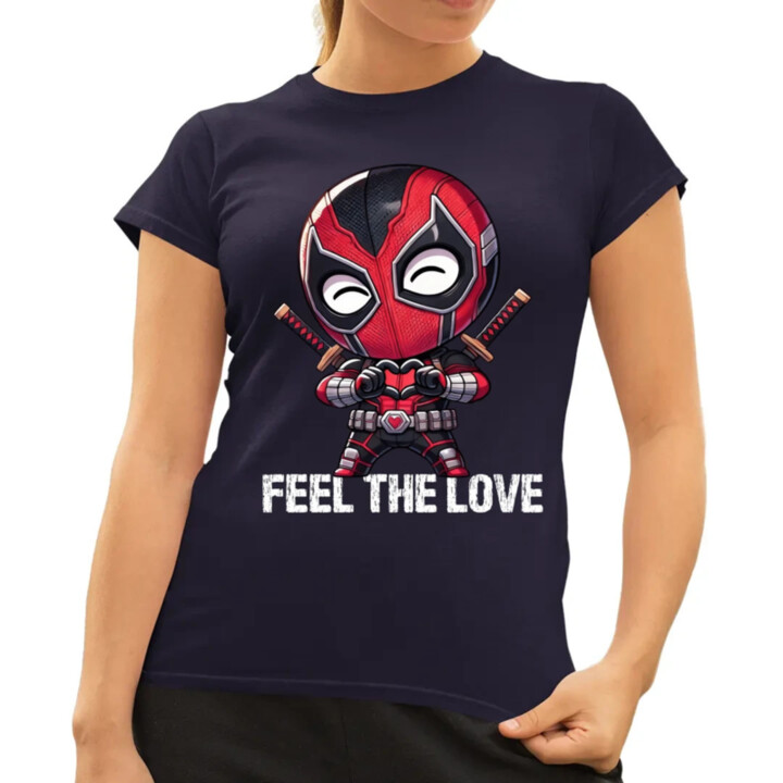 Feel the love  - dámské tričko s potiskem