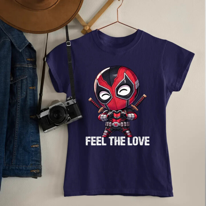 Feel the love  - dámské tričko s potiskem