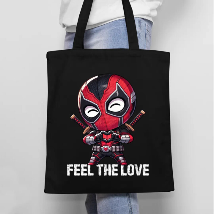 Feel the love - taška s potiskem