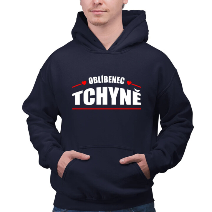 Oblíbenec tchyně         - pánská mikina s potiskem