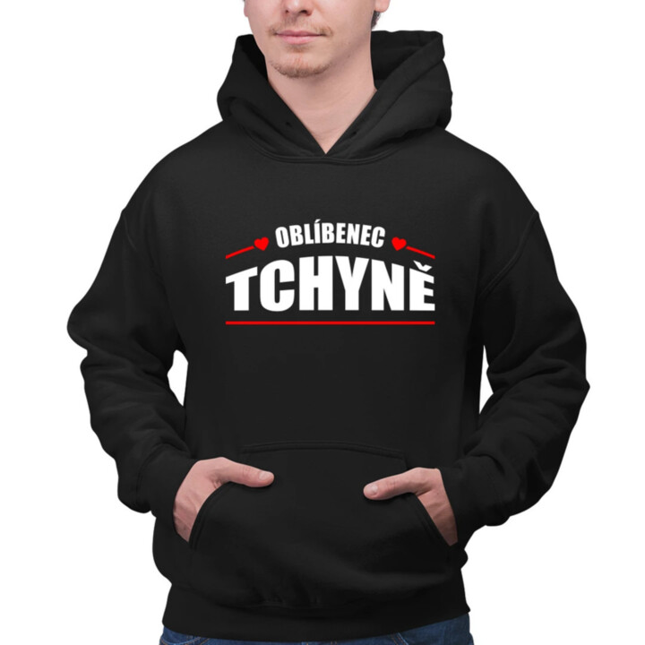 Oblíbenec tchyně         - pánská mikina s potiskem