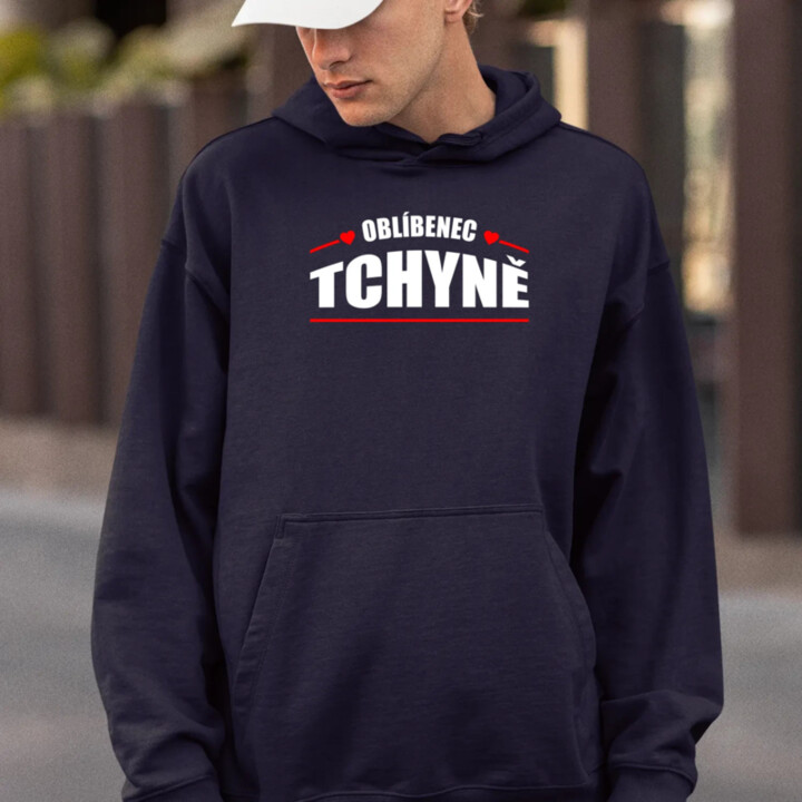 Oblíbenec tchyně         - pánská mikina s potiskem