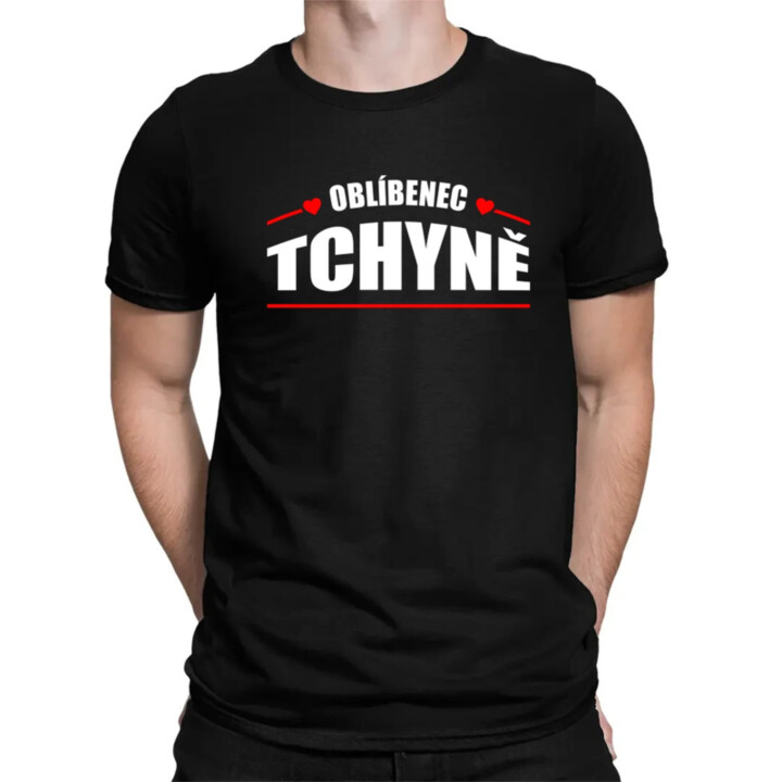 Oblíbenec tchyně         - pánské tričko s potiskem