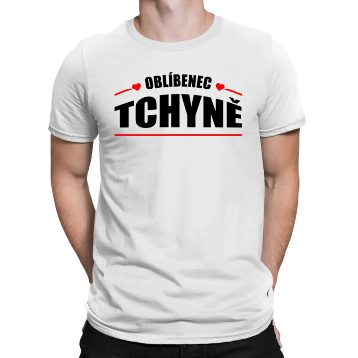 Oblíbenec tchyně         - pánské tričko s potiskem