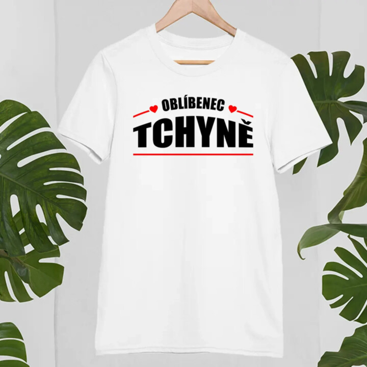 Oblíbenec tchyně         - pánské tričko s potiskem