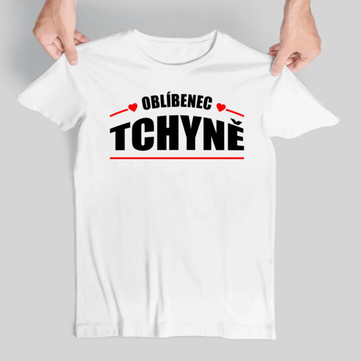 Oblíbenec tchyně         - pánské tričko s potiskem