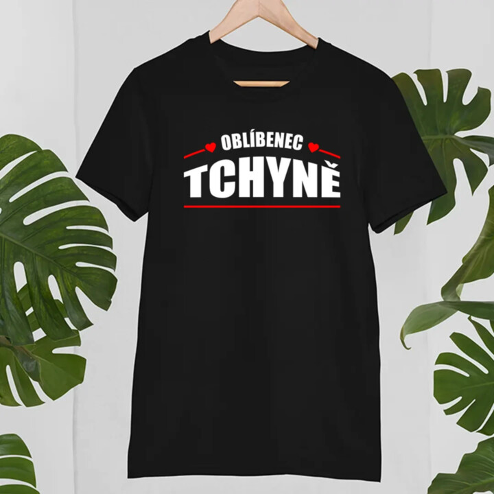 Oblíbenec tchyně         - pánské tričko s potiskem