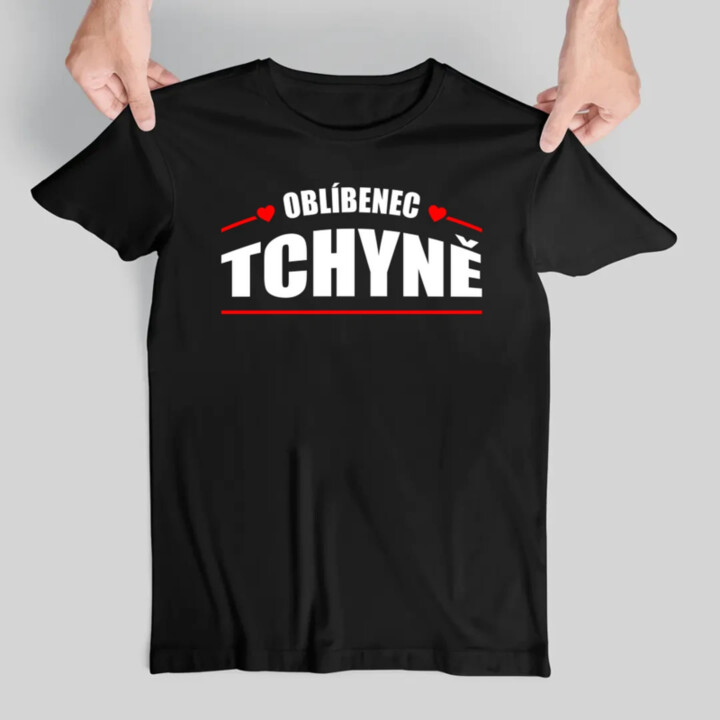 Oblíbenec tchyně         - pánské tričko s potiskem