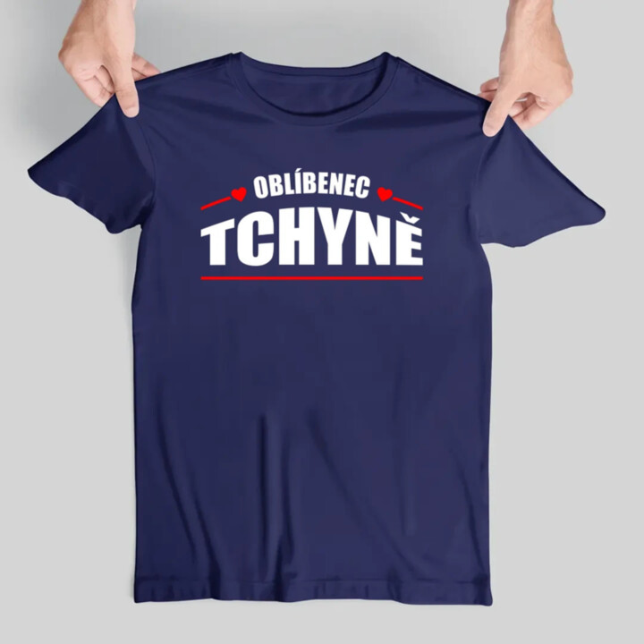Oblíbenec tchyně         - pánské tričko s potiskem