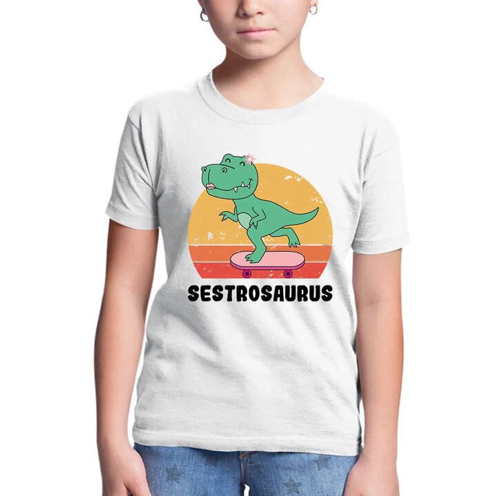 Sestrosaurus - dětské tričko s potiskem
