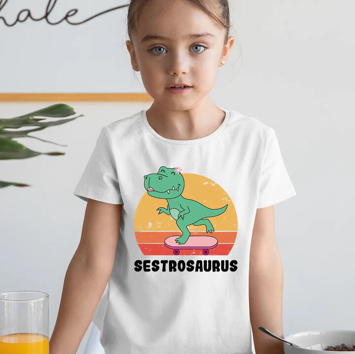 Sestrosaurus - dětské tričko s potiskem