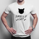 Smelly cat - pánské tričko s potiskem